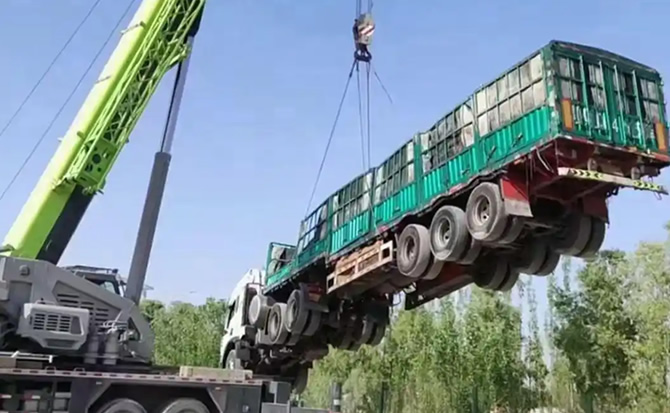 邱县道路脱困救援案例